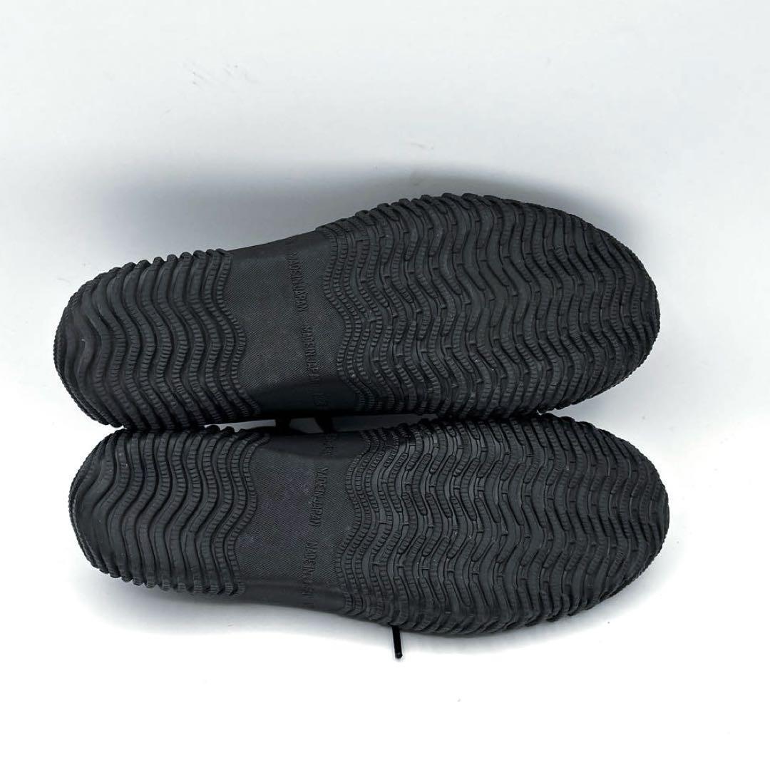 極美品　スピングルムーブ　レザー　スニーカー　SS 23.5cm ブラック