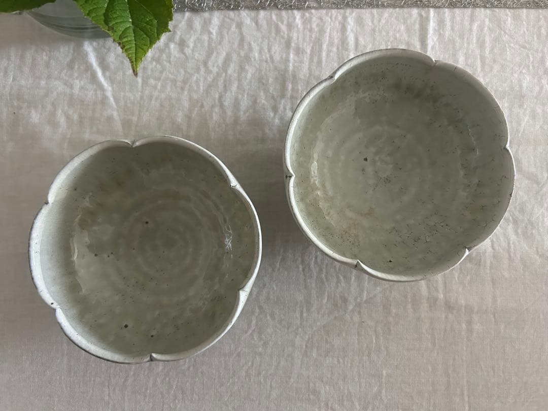 清岡幸道さん 輪花お鉢2客