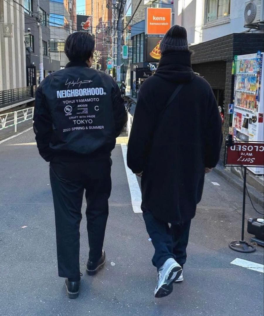 NEIGHBORHOOD YOHJI YAMAMOTO 22AW MA-1 黒M
