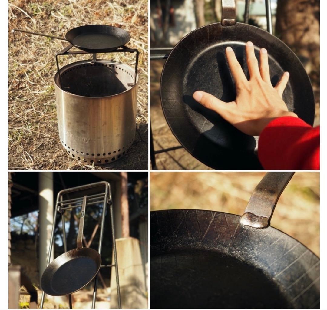 Petromax シュミーデアイゼンフライパン 28cm 【取手、収納ケース付】