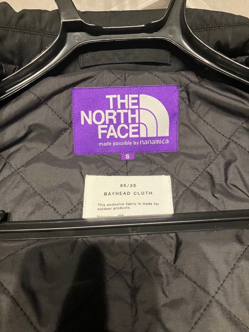 ノースフェイス　BEAMS別注ステンカラーコート　ブラック　Sサイズ