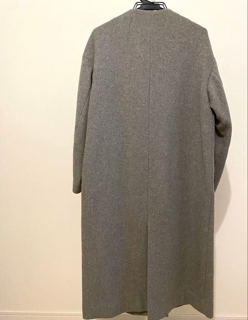 IENA manteco ノーカラーコート