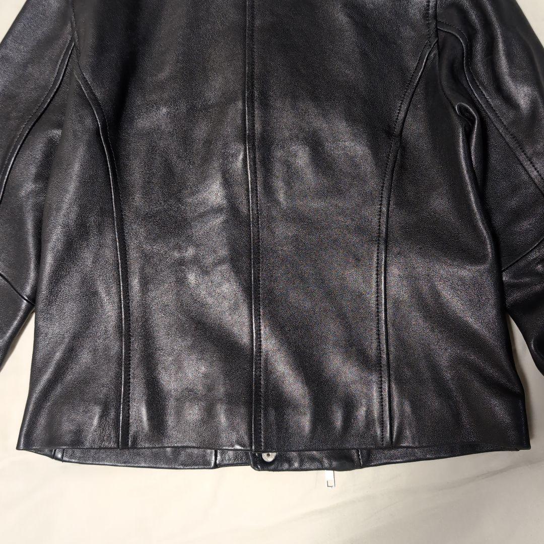 niko and . ニコアンド シープレザー ライダースジャケット Lサイズ