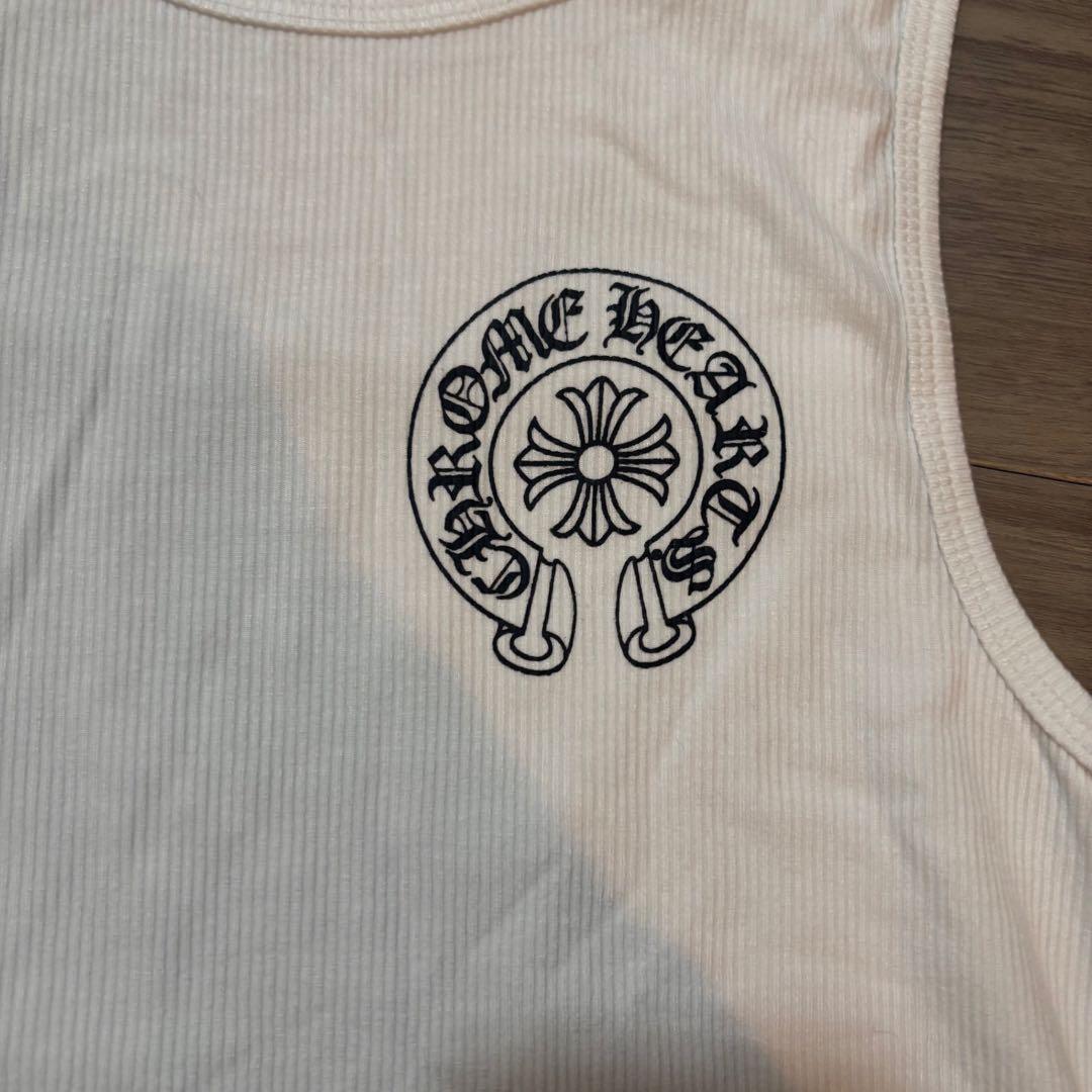 ワ*シ様 クロムハーツ ホワイト タンクトップ Lサイズ