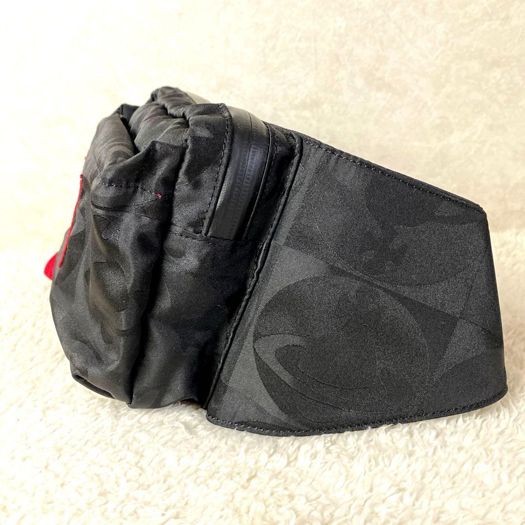 【美品】ヴィヴィアンウエストウッド ボディバッグ シャドーオーブ ブラック