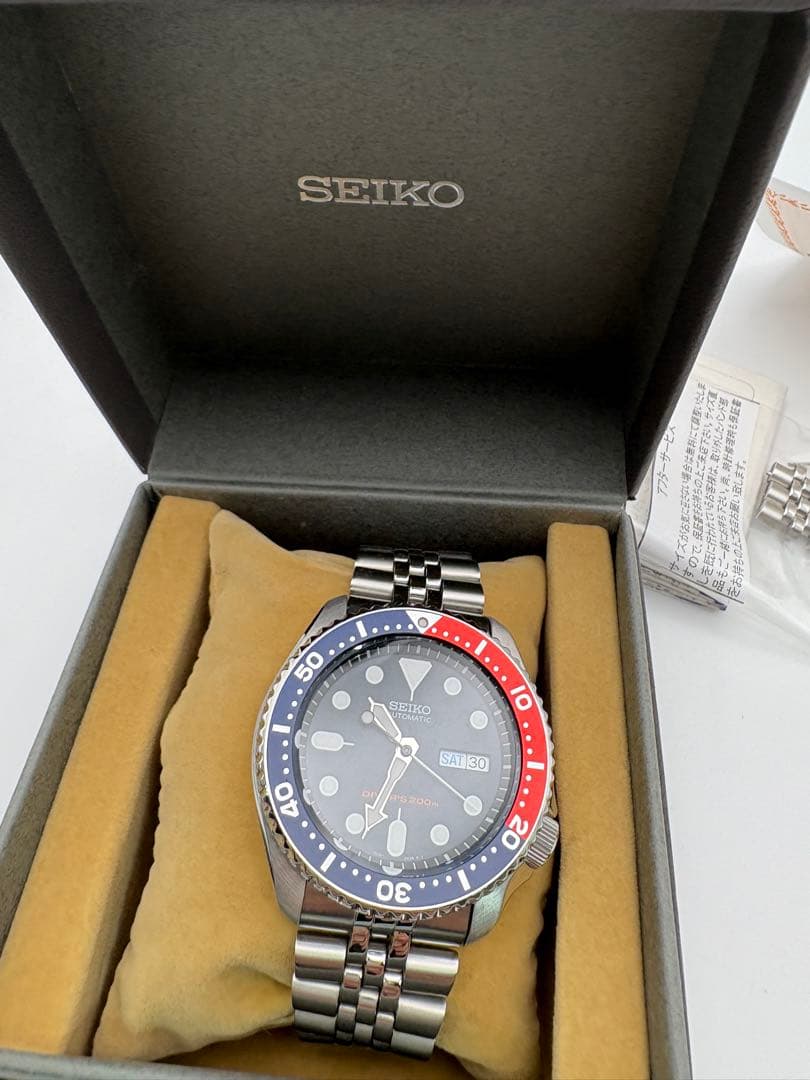 最終値下げ SEIKO 腕時計 海外モデル ネイビー SKX009KD セイコー