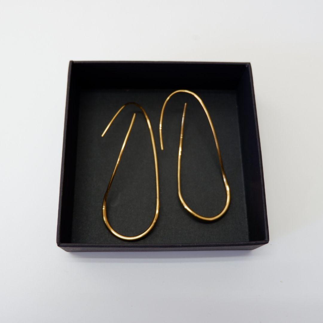 BAR Jewellery DRIFT ドロップピアス　ゴールド　ドリフトピアス