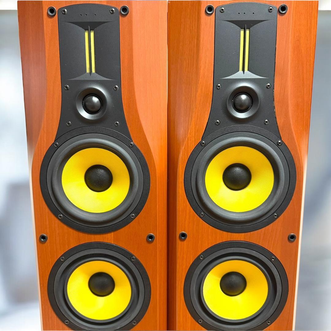 ☆美品 デノン SC-T777SA トールスピーカーペア ジャンパープレート 付