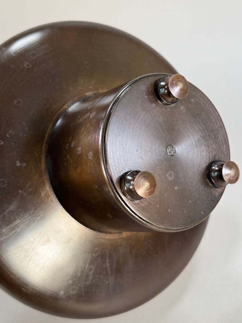 いけばな　池坊　御玄猪 高岡銅器 吉野竹治 唐銅 花器 花入 花生 華道具　生花