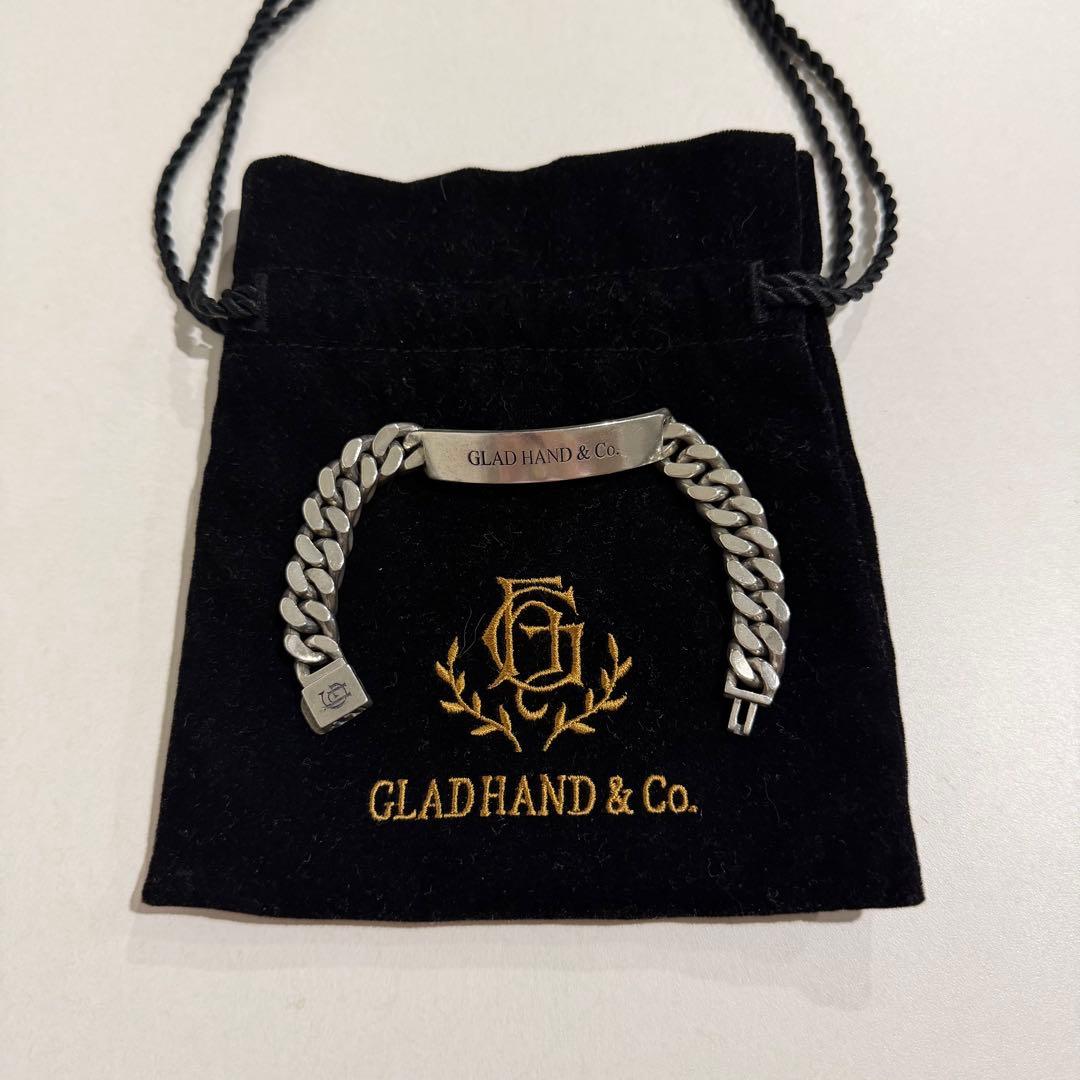 GLAD HAND & Co. シルバーチェーンブレスレット