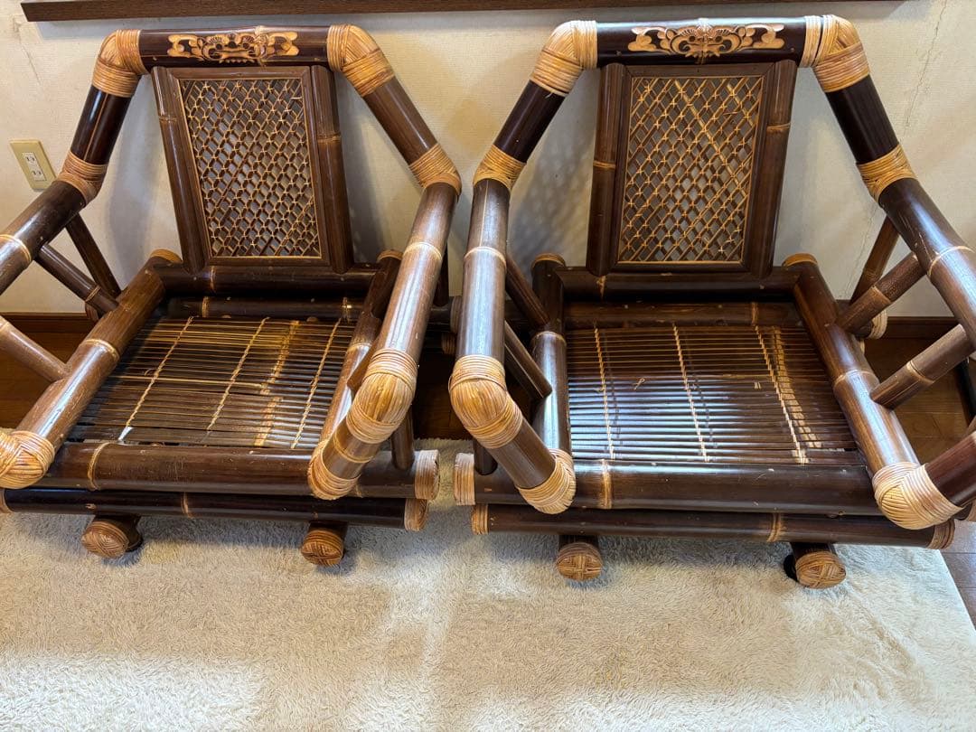 バリ島アジアンバンブー家具セット