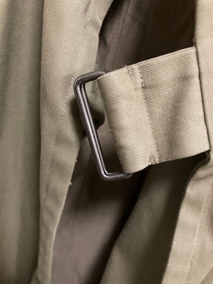 comoli コモリ タイロッケンコート 17ss サイズ0 カーキ