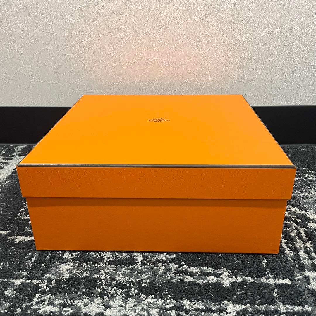 ㊼美品　HERMES　エルメス　オレンジ　空箱　ケリー28用
