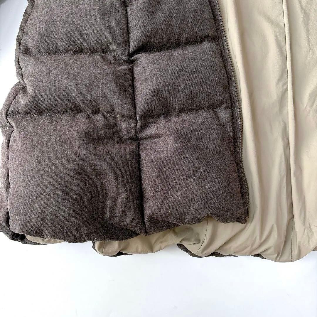 タトラス ノーブル別注⁑ショールカラーロングダウンコート　1 ブラウン　Aライン