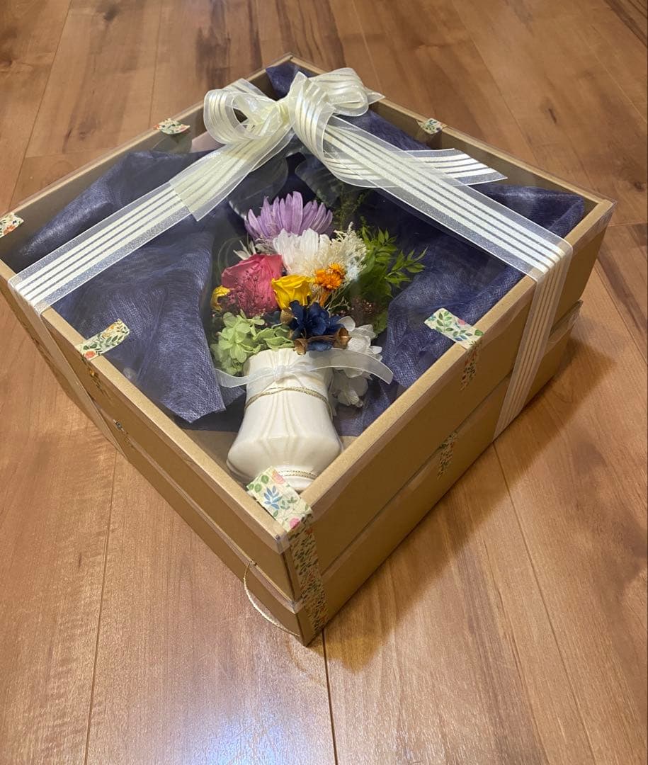 仏花プリザーブドフラワーアレンジメント2個セット