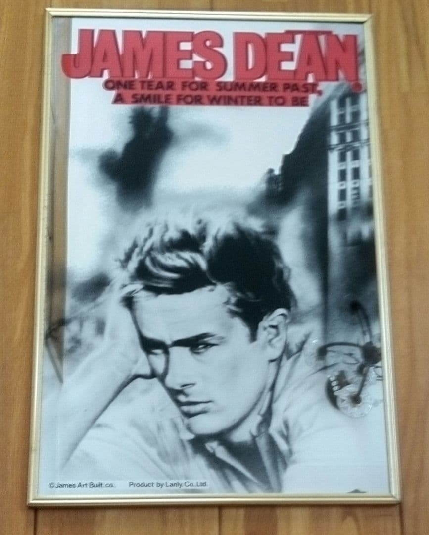 ヴィンテージパブミラー　 ジェームスディーン