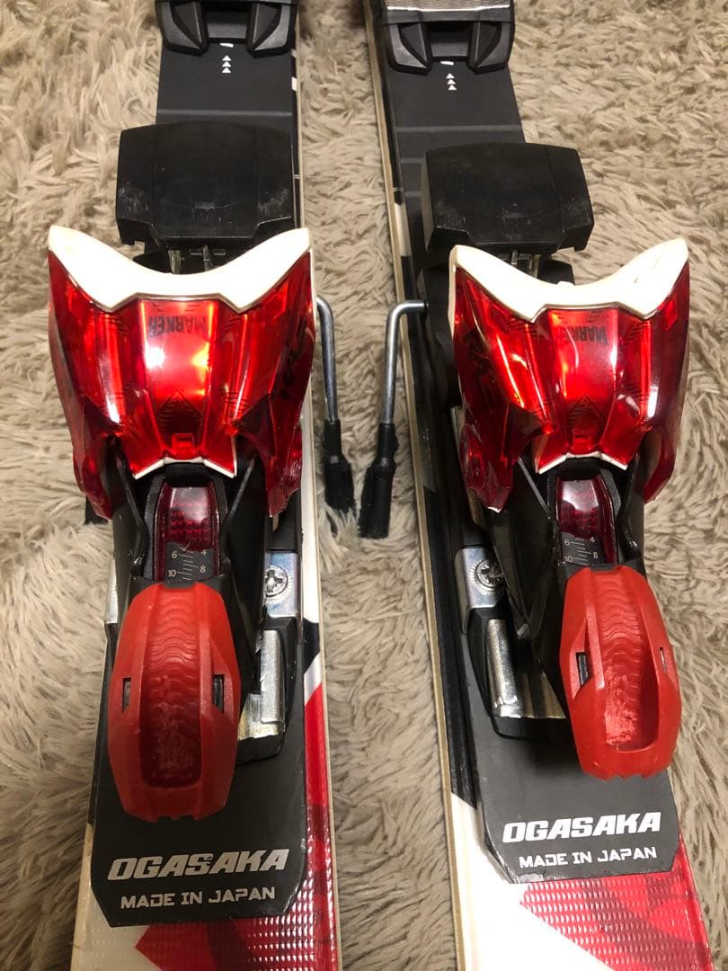 OGASAKA TC-SF 160CM スキー バインディング付き