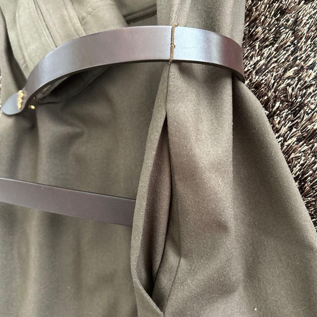 GUCCI グッチ　ベルト付ミリタリーワンピース　36サイズ