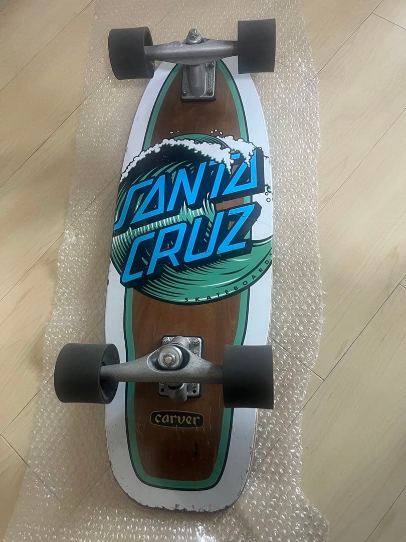 （中古）サンタクルーズ　カーバー サーフスケート　スケボー　陸トレ　横乗り