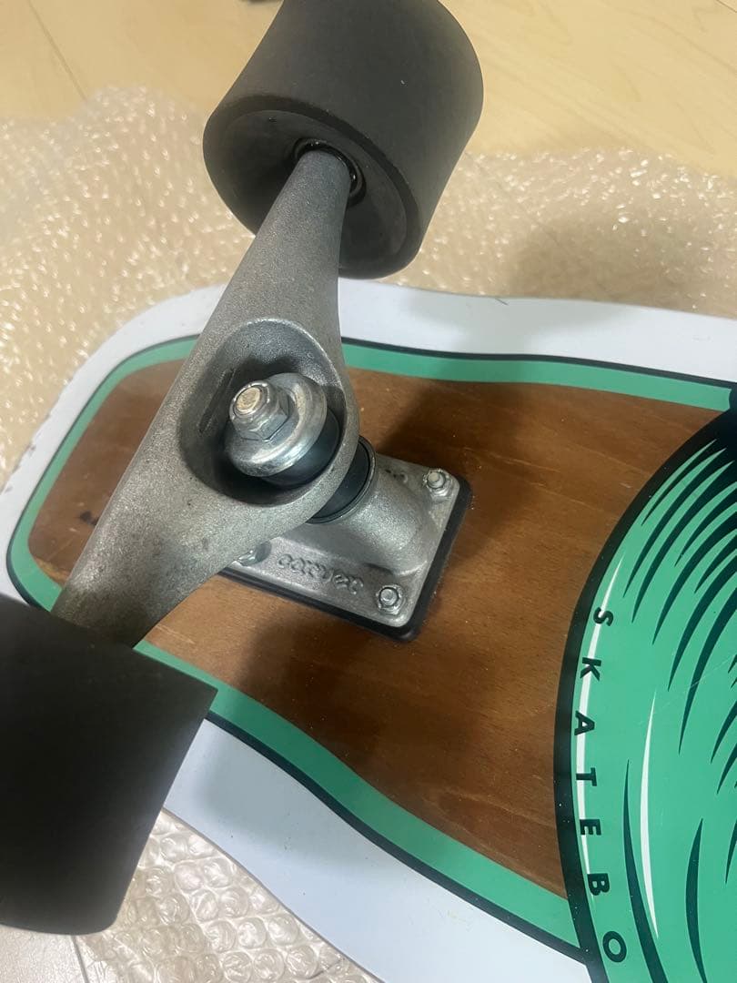 （中古）サンタクルーズ　カーバー サーフスケート　スケボー　陸トレ　横乗り