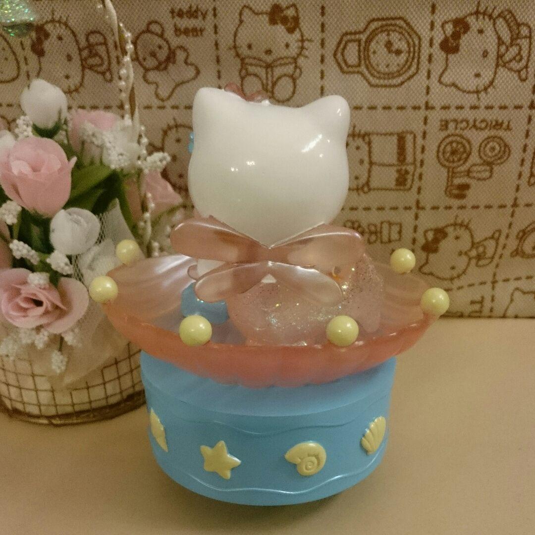 【希少】ハローキティちゃん❤FAIRLY Kittyシリーズ陶器オルゴール