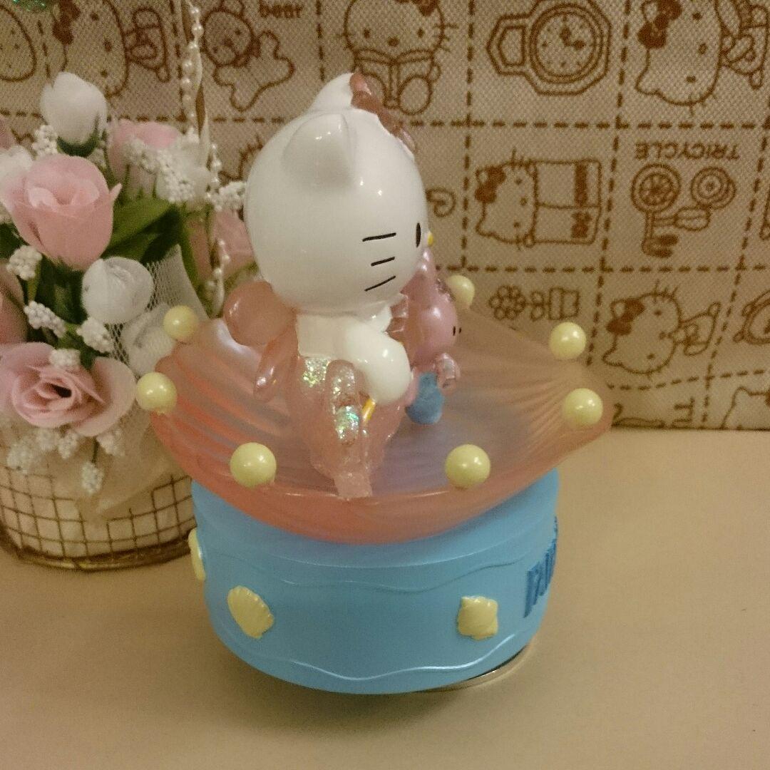 【希少】ハローキティちゃん❤FAIRLY Kittyシリーズ陶器オルゴール