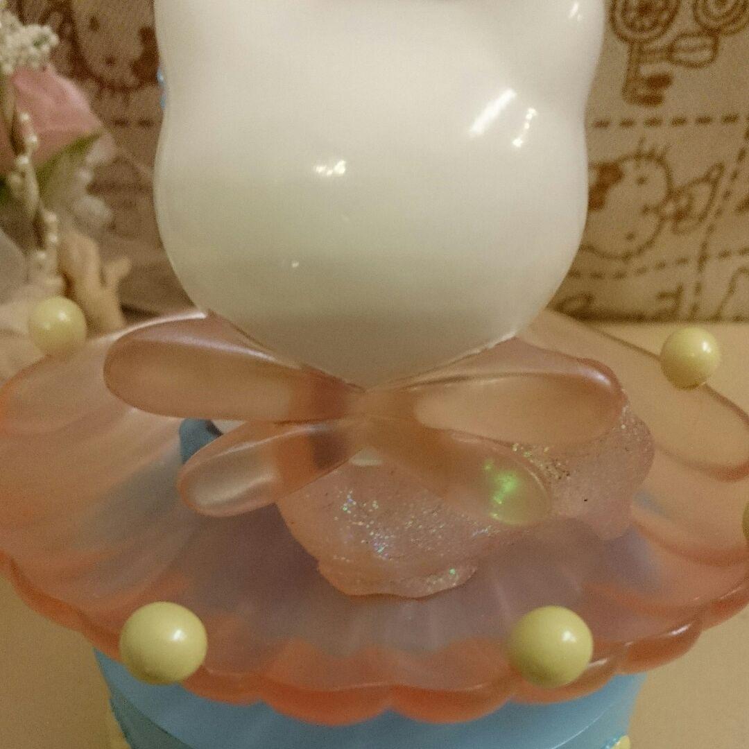 【希少】ハローキティちゃん❤FAIRLY Kittyシリーズ陶器オルゴール