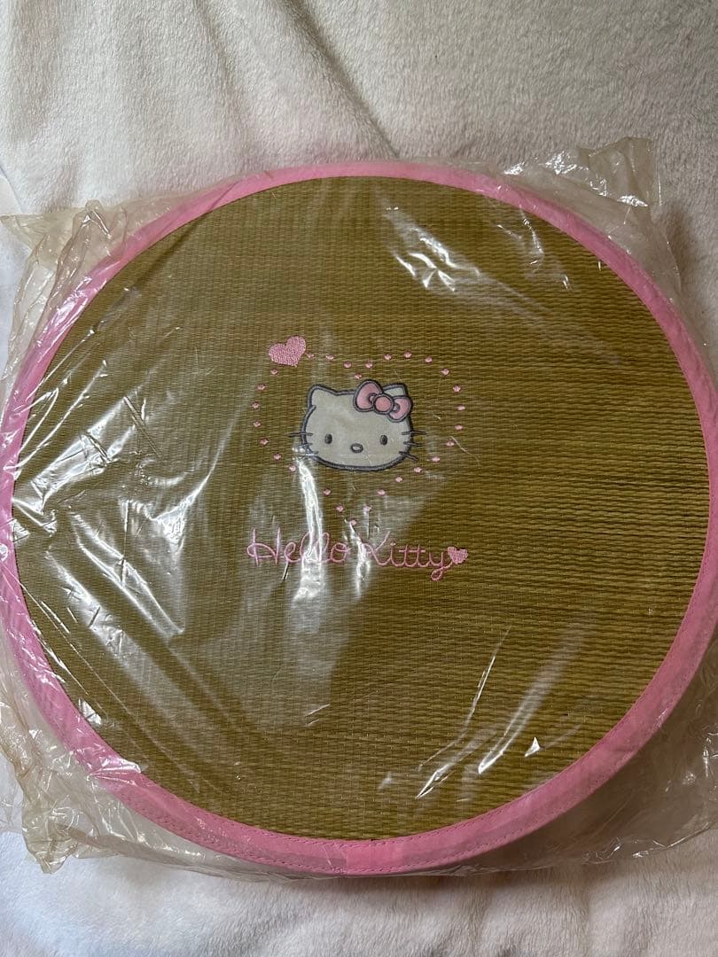サンリオ ハローキティ い草 座布団 2枚セット