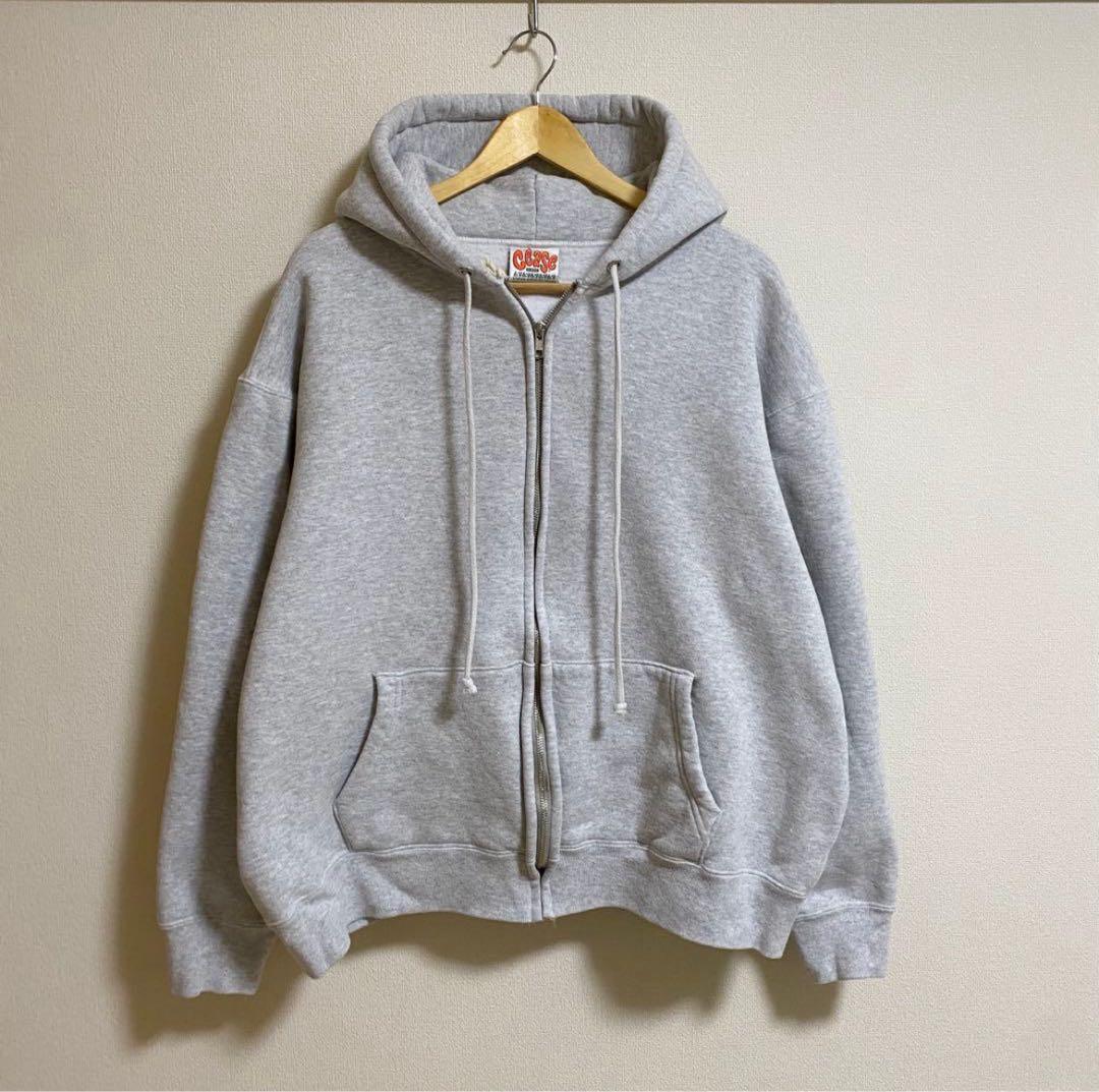トップス 24AW cease STANDARD ZIP HOODIE ASH GREY