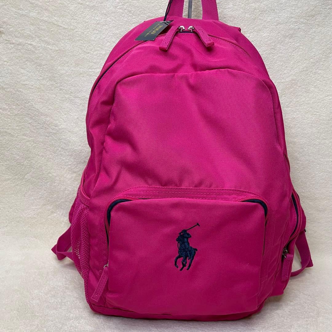 新品 POLO ポロ ギャル archive Y2K グランジ リュック ピンク