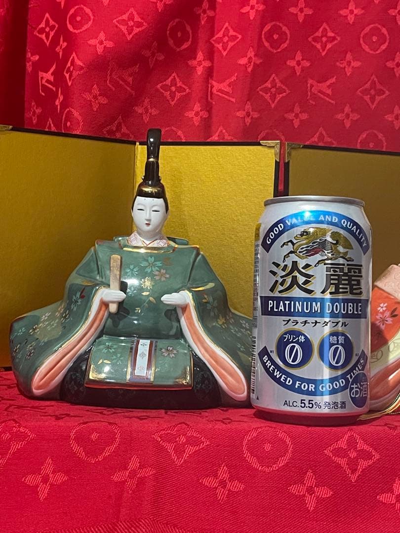 陶器製　雛人形セット