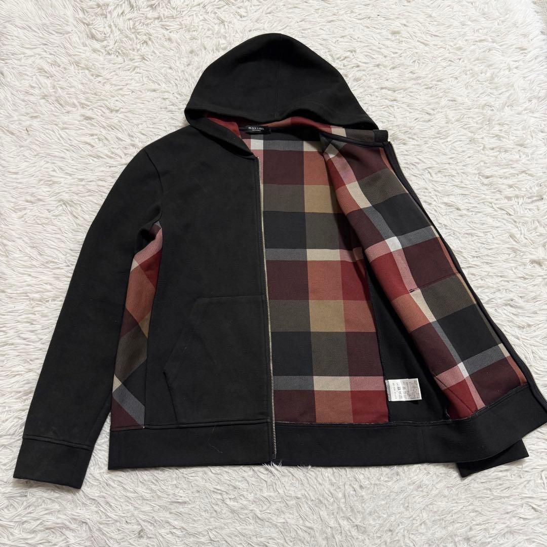 BLACK LABEL CRESTBRIDGE チェック　パーカー　フルジップ