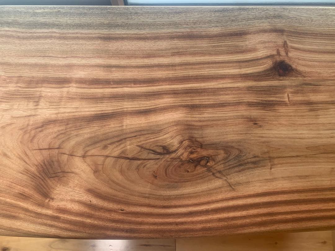 お値下げしました✨ワイルド❣️棚有A:楠サイドテーブル、TV台、飾り棚