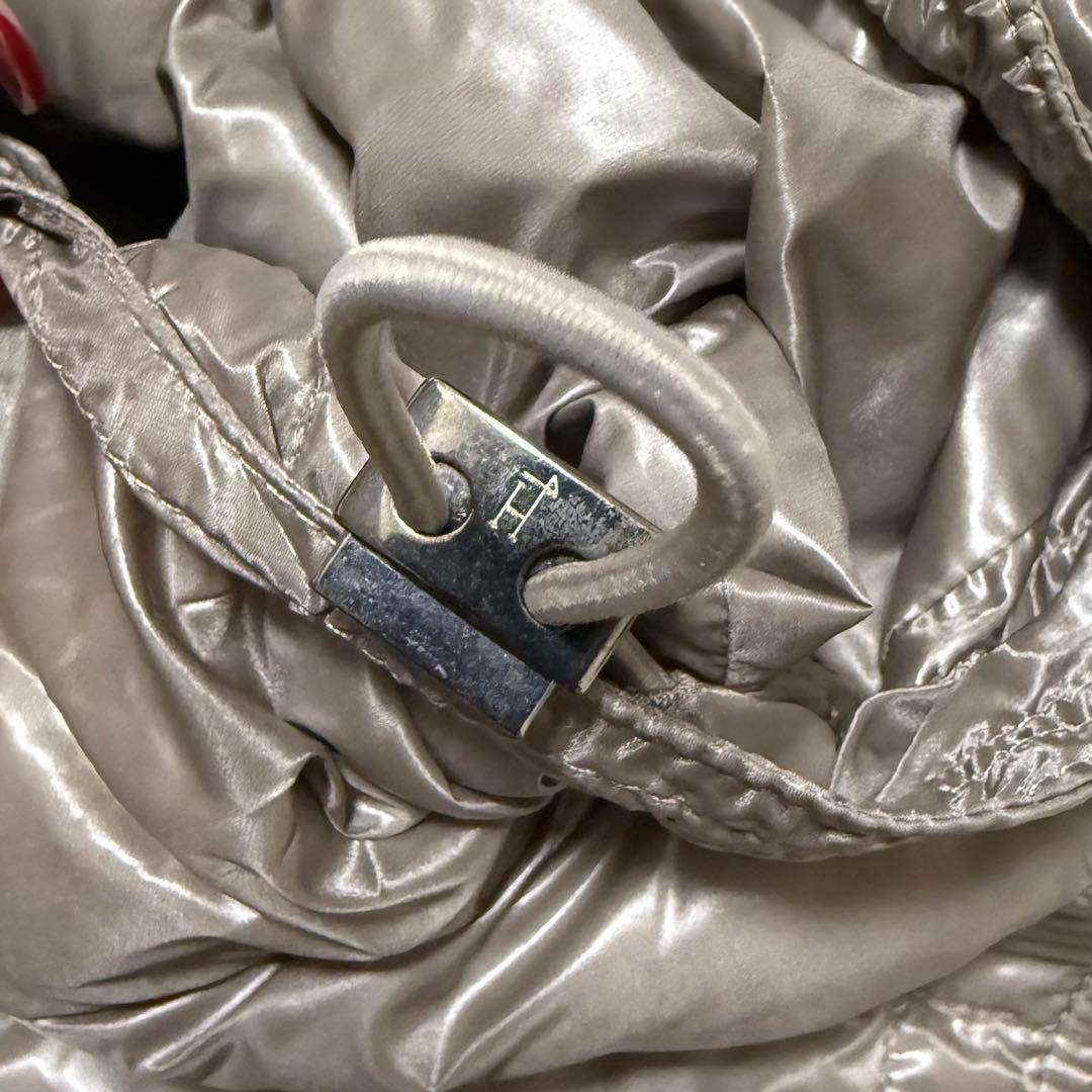 HERNO ヘルノ ダウンベスト フード グレージュ　42