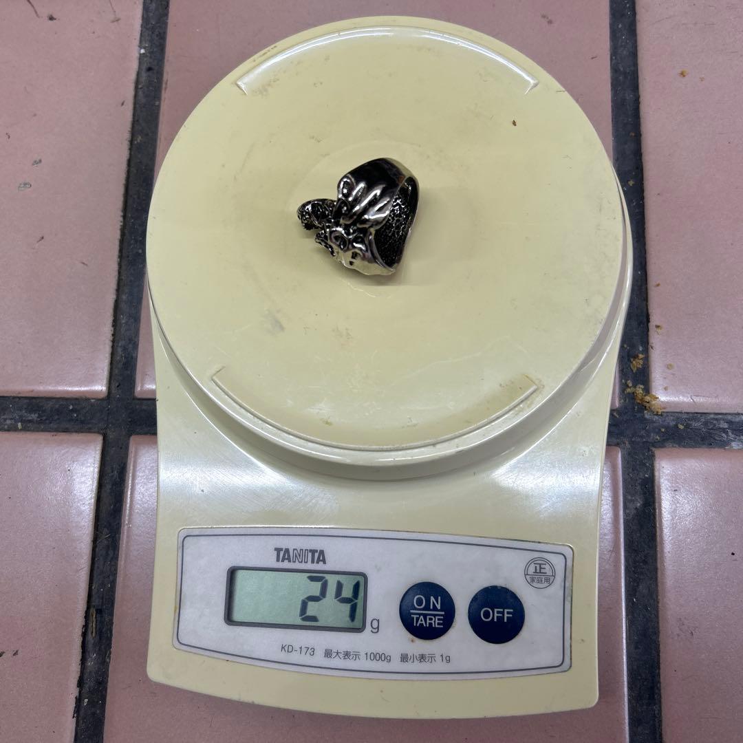 SNAP スカル　シルバー925リング