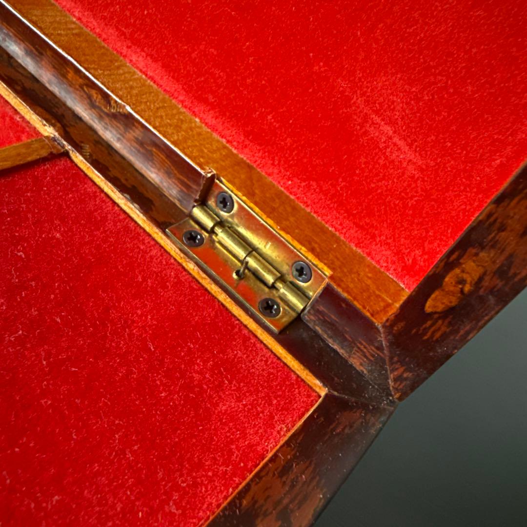 桜皮細工　樺細工　伝統工芸　秋田角館　オルゴール付き宝石箱　アクセサリーケース