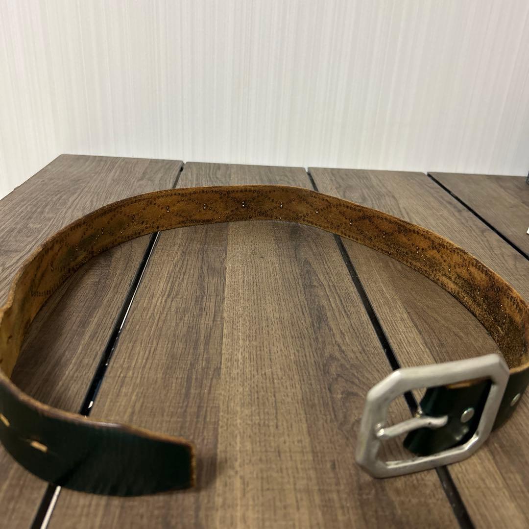 (早い者勝ち)HTC スタッズベルト　深緑　32 アメカジ　激レア　ヴィンテージ