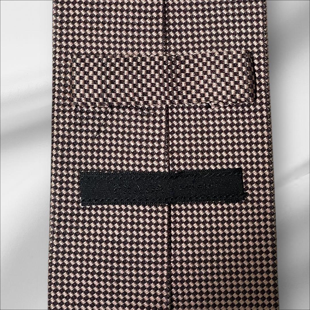 【超美品】プラダ ソリッド調 総柄 マイクロチェック ワインレッド ホワイト