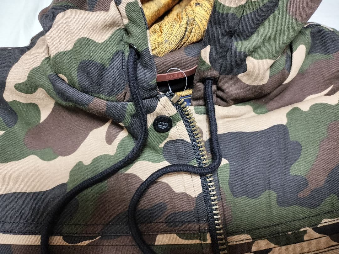 新品 ダービーオブサンフランシスコ300camo 新作ダービーJKTフーディー