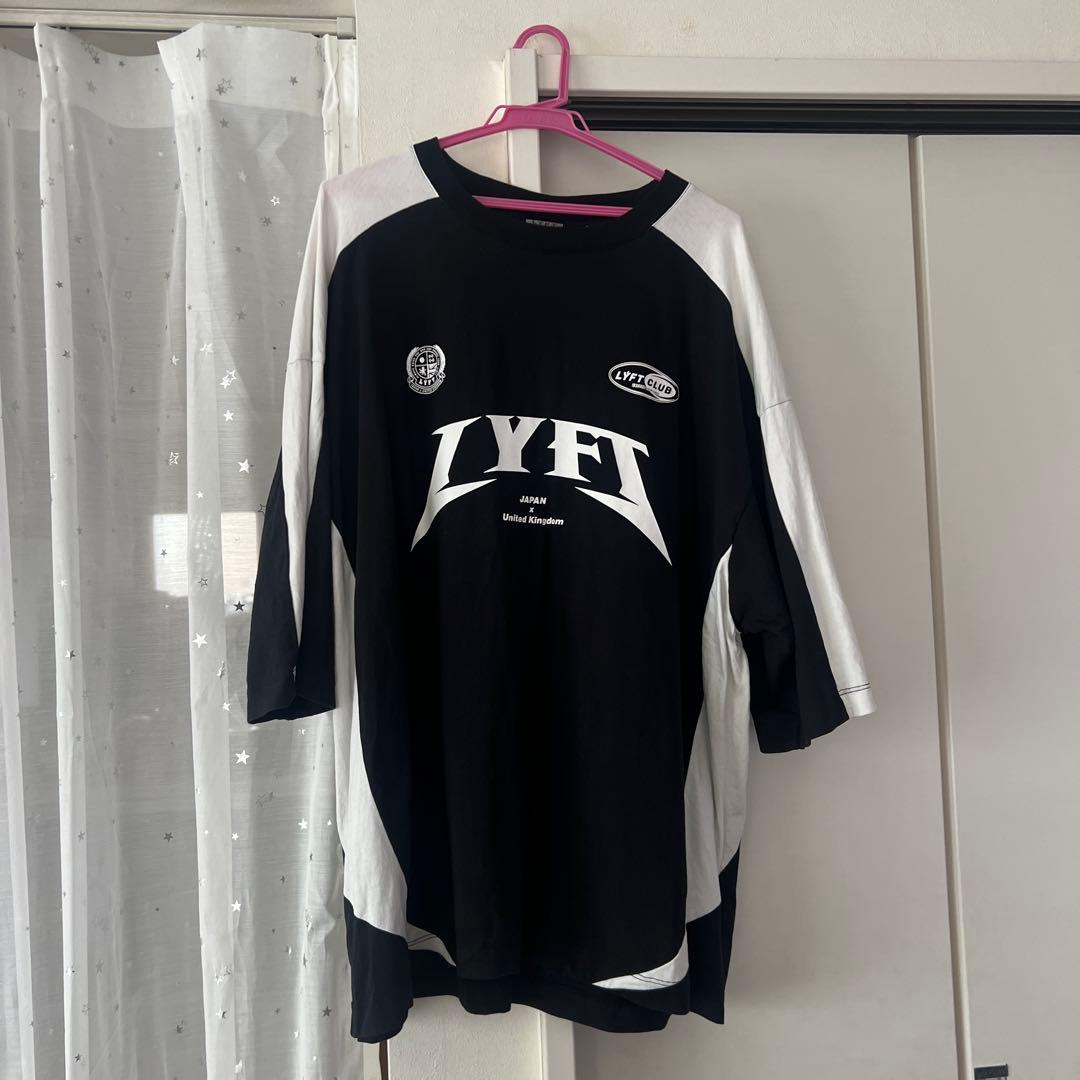 LYFT Tシャツ サイズXL黒/白