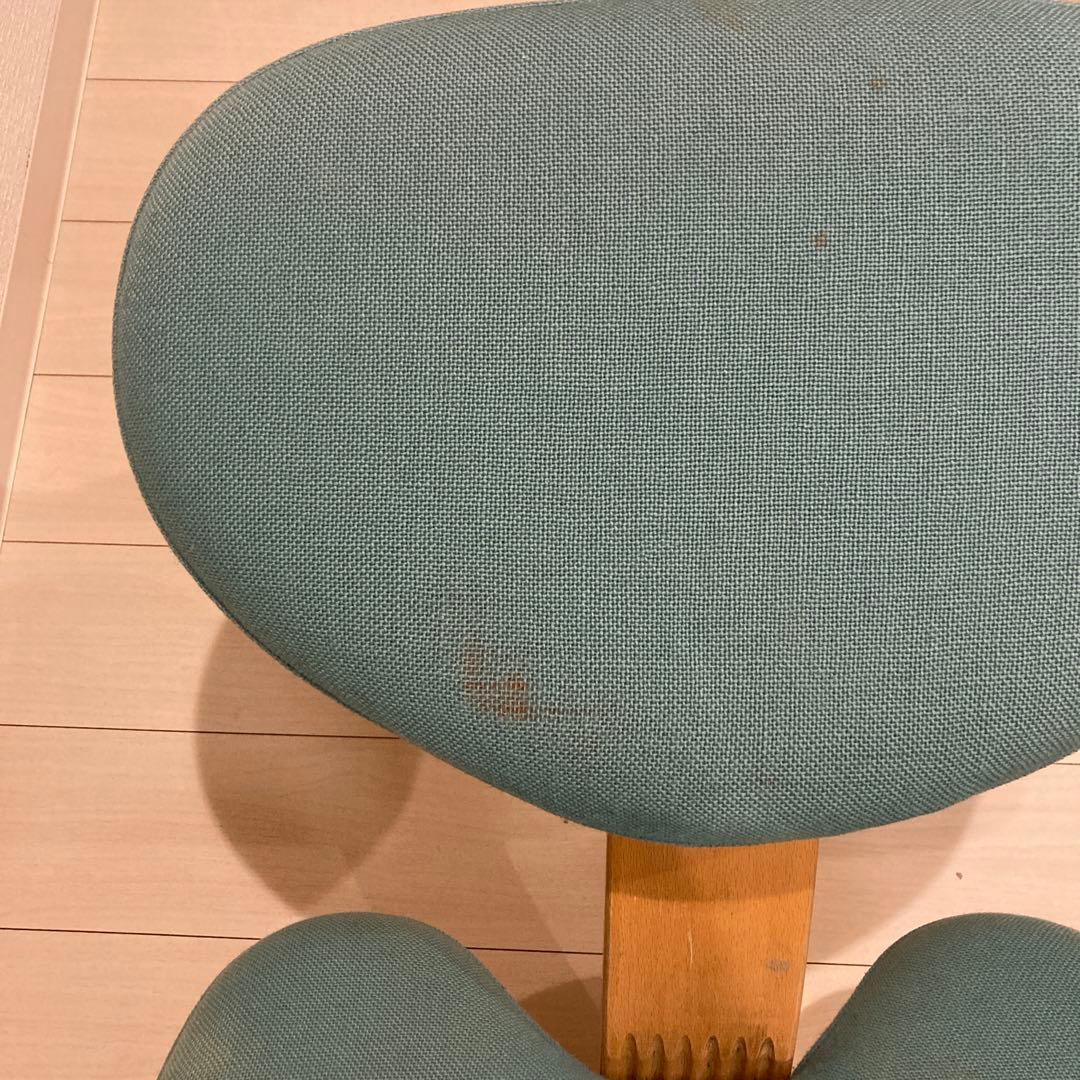 【通販生活】週末限定価格 Rybo社 バランスチェア　ライトグリーン