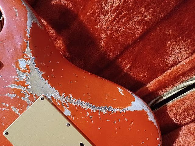 ギター FiestaRed Relic LaquerFinishStratocaster