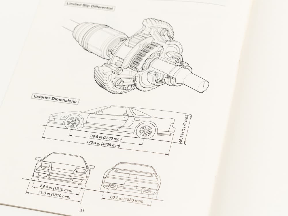 ホンダ NSX バーミンガム ローンチ1990 プレスキット 招待状付