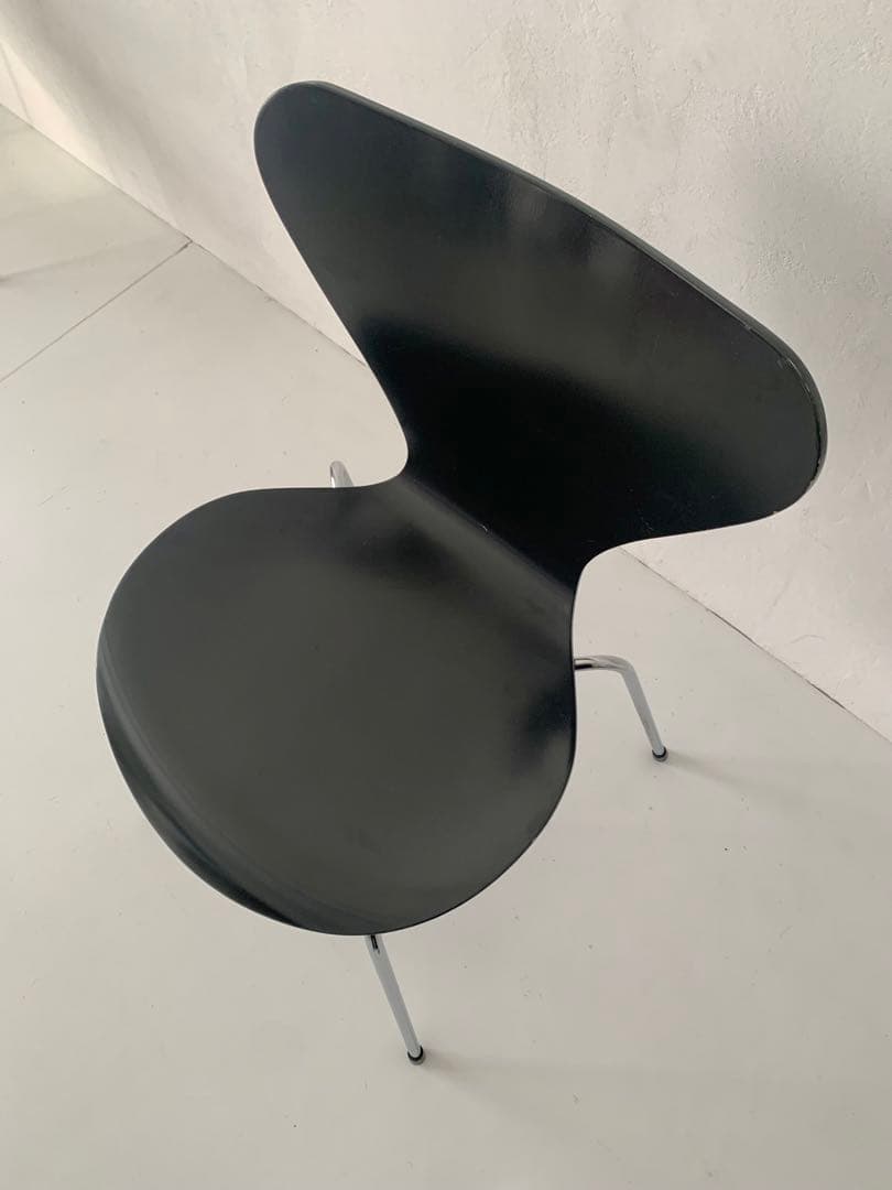 FRITZ HANSEN (フリッツハンセン) セブンチェア ブラック5脚セット