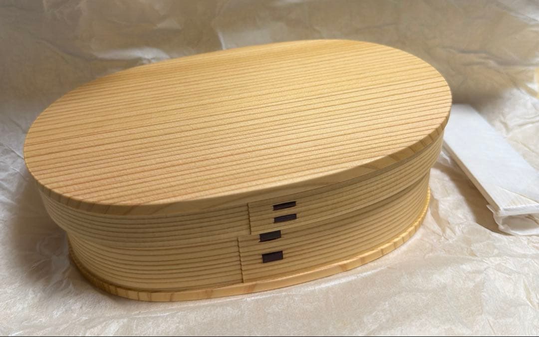 大館曲げわっぱ　小判弁当　中