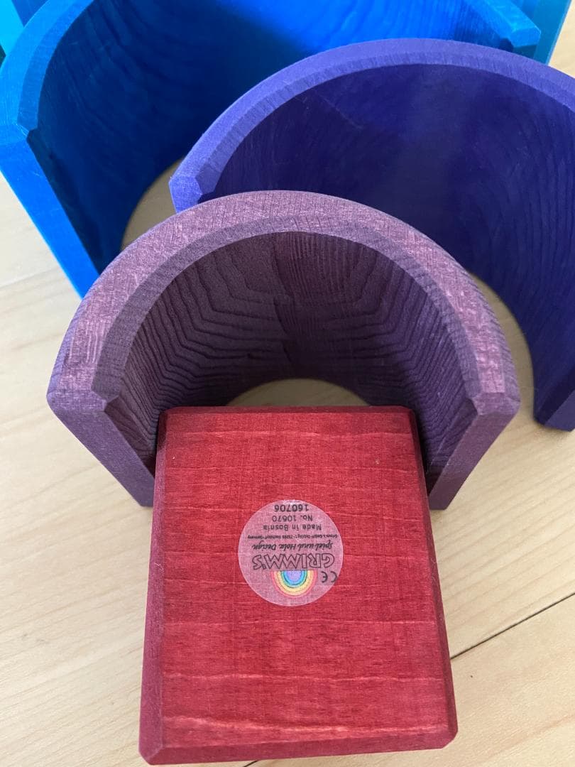 グリムGRIMM'S 玩具 おもちゃ  積み木 1セット  正規輸入品