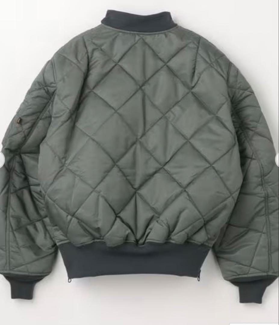 ALPHA×MONKEY TIME キルティング　MA-1 ミリタリー　XL