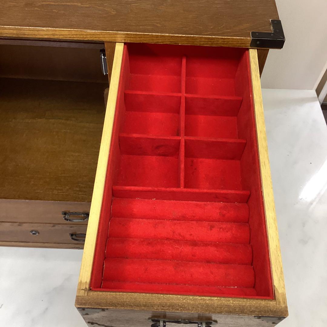 時代箪笥　民藝箪笥　和箪笥　古家具　小箪笥　小棚　小引き出し　木製　箪笥　U58