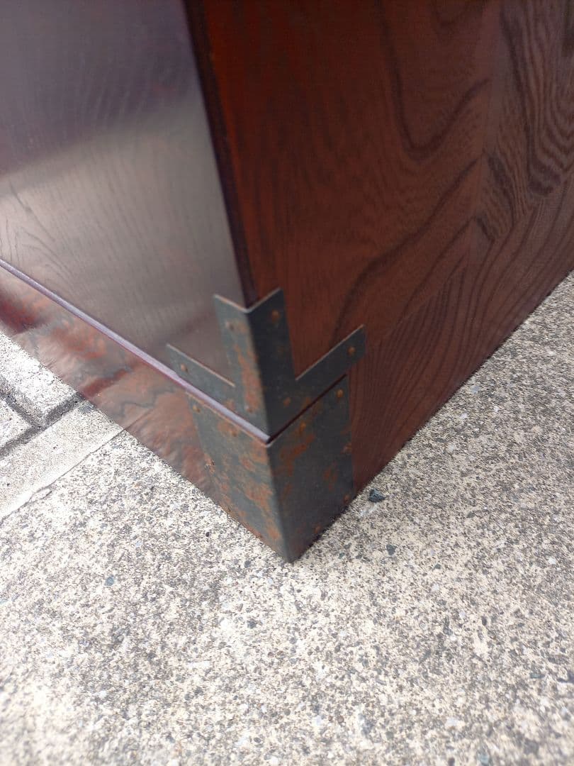 美品　仙臺箪笥　最高級　五段箪笥　鍵付き