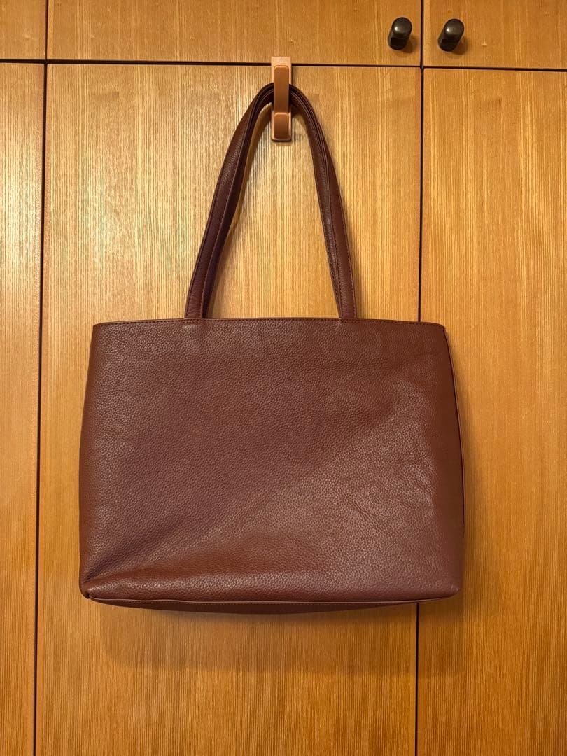 かーず様 ハッシュタグ、HushTug レザートートバッグブラウン